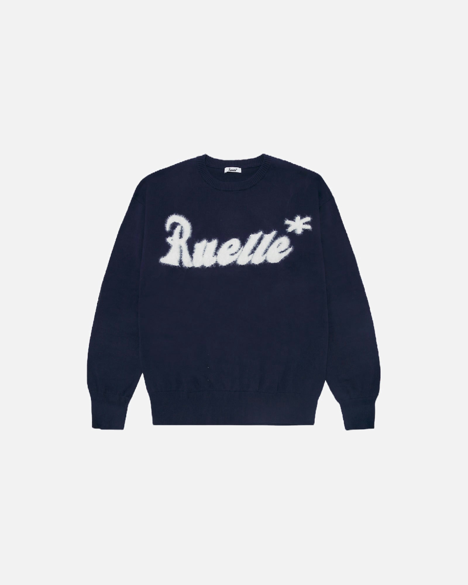 "hairy look" knitwear