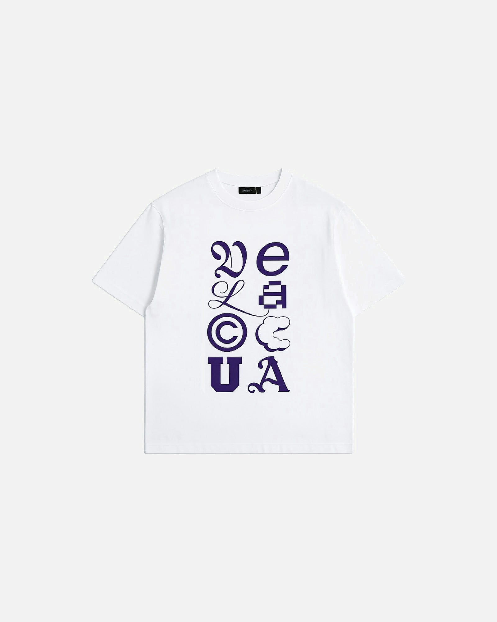 Lettering tee White