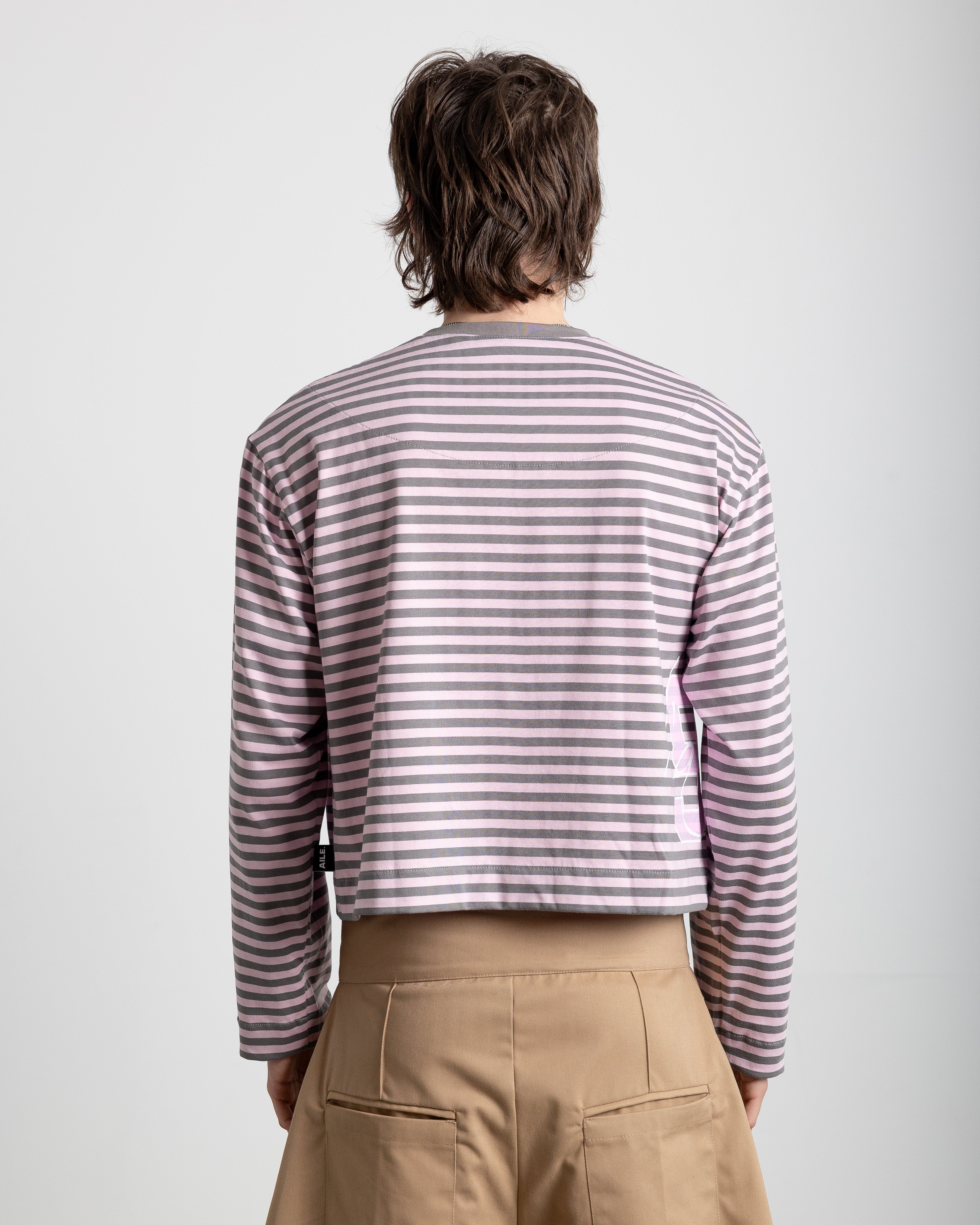 LONG-SLEEVED STRIPED T-SHIRT