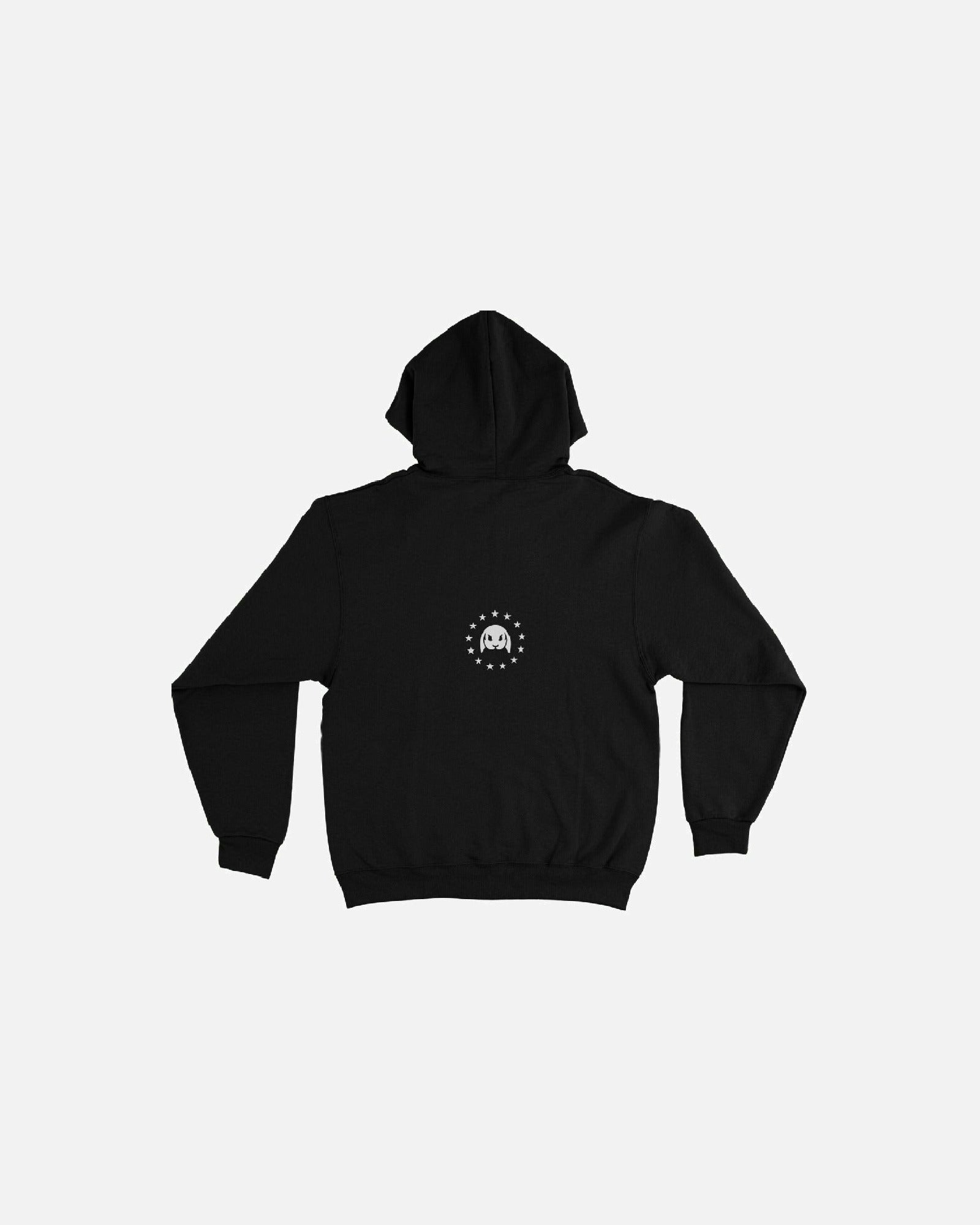 ZIPPER HOODIE BMB BLACK