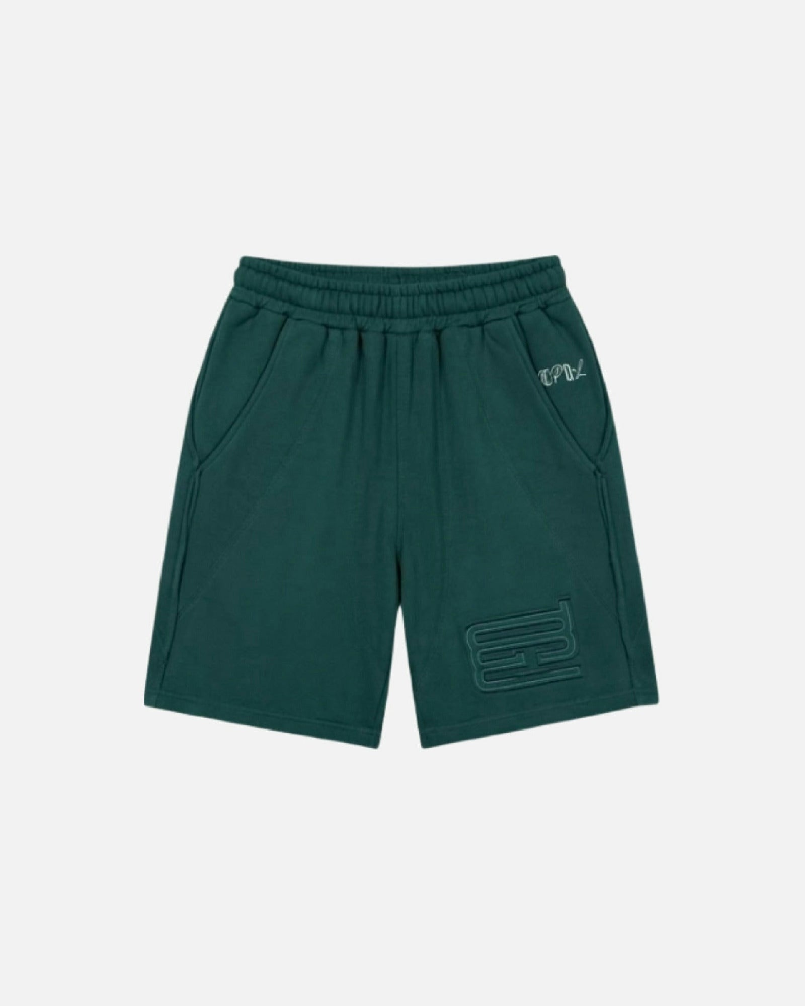 GREEN ESSENTIAL SHORTS